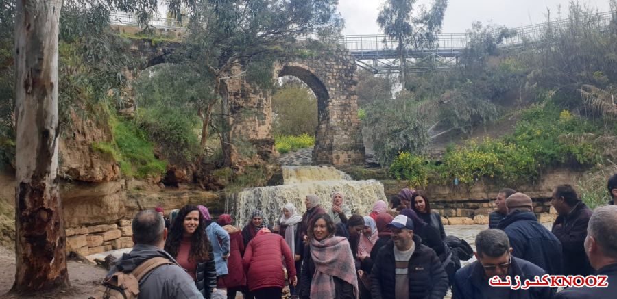 رحله تعليميه لمعلمي وعاملي مدرسة عرعره الثانويه بإرشاد الاستاذ يوسف مصري 